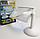 Лупа ручна з LED-підсвіткою і збільшувальним склом HLV Brighter Viewer EL-1060 White, фото 6