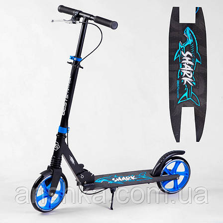 Алюмінієвий складаний самокат двоколісний Best Scooter, фото 1