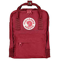 Городской рюкзак Fjallraven Kanken Mini Deep Red 7л (23561.325)