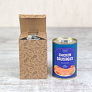 Чоловічі шкарпетки в консервній банці (сосиски), фото 5