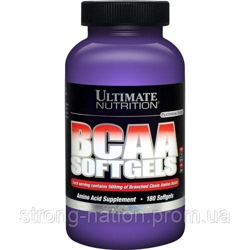 Ultimate nutrition BCAA | 180 softgels