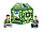 Ігровий будиночок дитячий намет для хлопчиків Happy kid Military House для дому та вулиці Зелений, фото 3