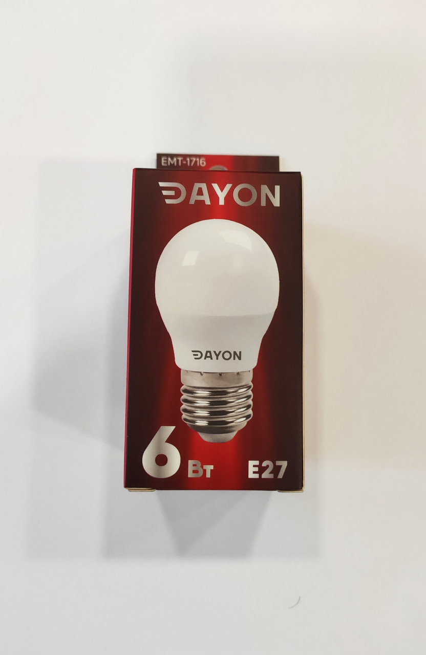 LED лампа DAYON EMT-1716 G45 6W 4100K E27