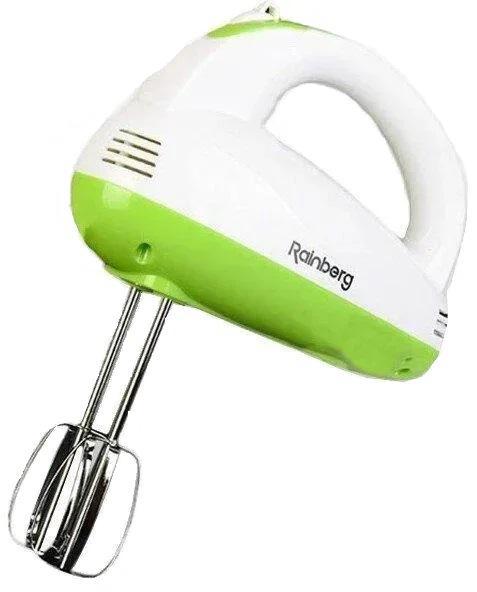 Міксер кухонний ручний Rainberg 400W 5 швидкостей, фото 1