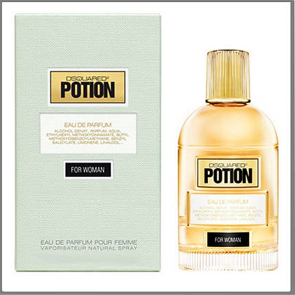 Dsquared2 Potion for Woman парфумована вода 100 ml. (Дискваред Потион Фор Вумен), фото 2