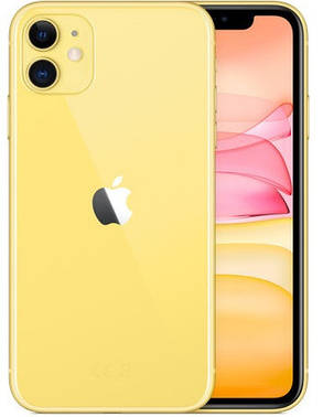 Смартфон Apple iPhone 11 128GB Yellow (MWLH2) Б/У, фото 2