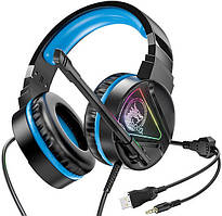 Навушники накладні дротові ігрові з 8114 мікрофоном Hoco W104 Drift