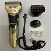 Бритва Daling DL-9045 акумуляторна | електробритва 3 в 1 | тример