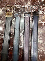 Чоловічий ремінь шкіряний Berluti (Берлуті)