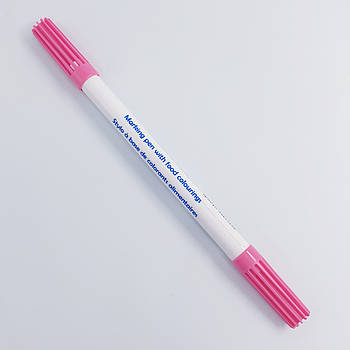 Фломастер харчовий двосторонній Lesepidado рожевий — 1 шт.