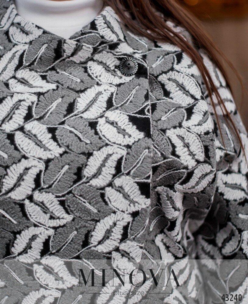 Модное женское пальто свободного кроя Ткань Кашемир-Букле на подкладке 50, 52, 54, 56, 58, 60 размер 50 - фото 4 - id-p1571526080