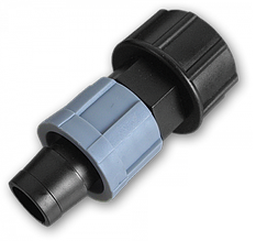 Адаптер для крапельної стрічки з внутрішньою 
різьбою 1/2", DSTA09-12L