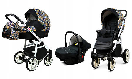 Дитячий візочок 3в1 BabyLux Color Lux, фото 1