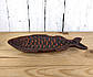 Глиняна тарілка для риби "Форель" 36 х 15 см, фото 3