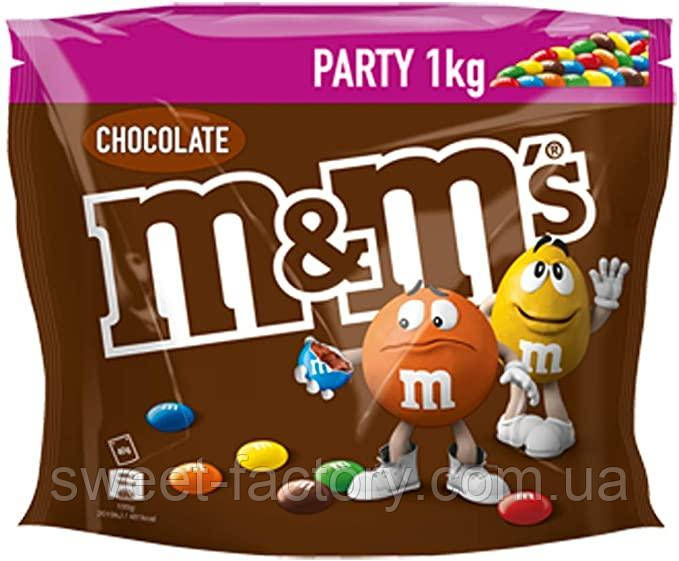 Драже M&M´s Party Chocolate 1000g