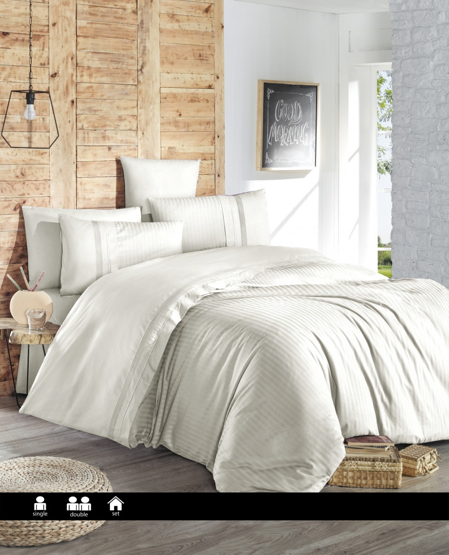 Постільна білизна First Choice Deluxe Ranforce - Gala Cream