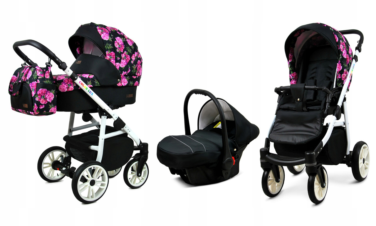 Дитячий візочок 3в1 BabyLux Color Lux