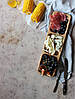 Дерев'яна таця - менажниця для подачі страв та закусок "Тріо" ясень 29х14 см, фото 3
