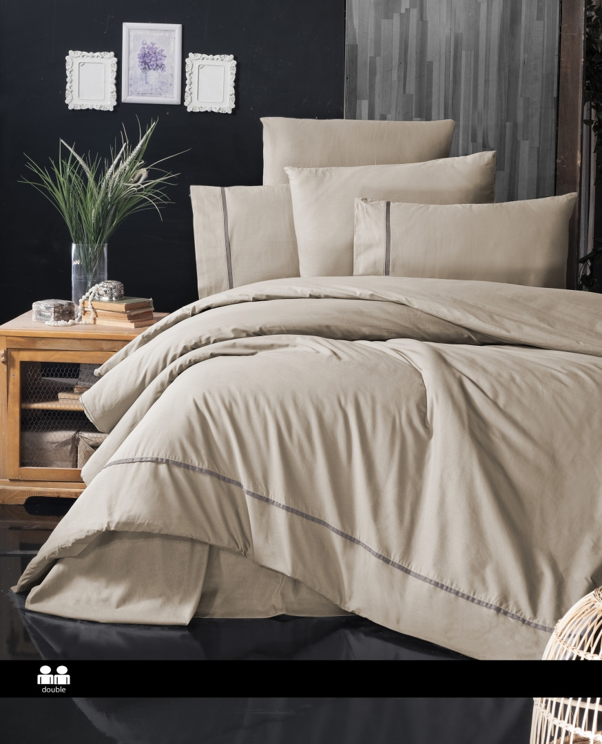 Постільна білизна First Choice Deluxe Ranforce - Alisa Ecru