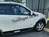 Хром на колісні арки Ssang Yong Kyron 2005- (Autoclover A349), фото 6
