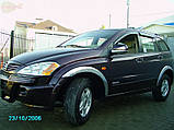 Хром на колісні арки Ssang Yong Kyron 2005- (Autoclover A349), фото 3