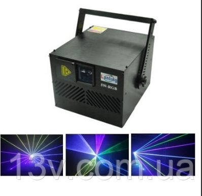 Лазер анімаційний LanLing L-3W Transformer 3W RGB 25KPPS ILDA SD