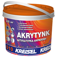 Фасадна штукатурка акрилова AKRYTYNK 010, 25 л