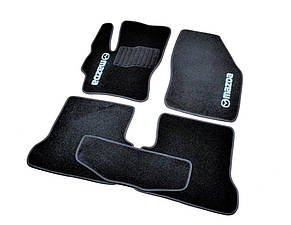 Килимки в салон ворс Mazda 3 (2003-2009) BK/чорні, кт. 5шт