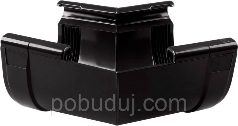 Кут внутрішній Profil 135° 90 чорний, фото 1