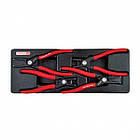 Набір знімачів стопорних кілець Toptulпосилених 4шт (GBAT0403)