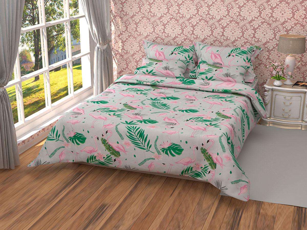 Постільна білизна Лелека-843 Leleka-Textile двоспальний кольоровий полуторний