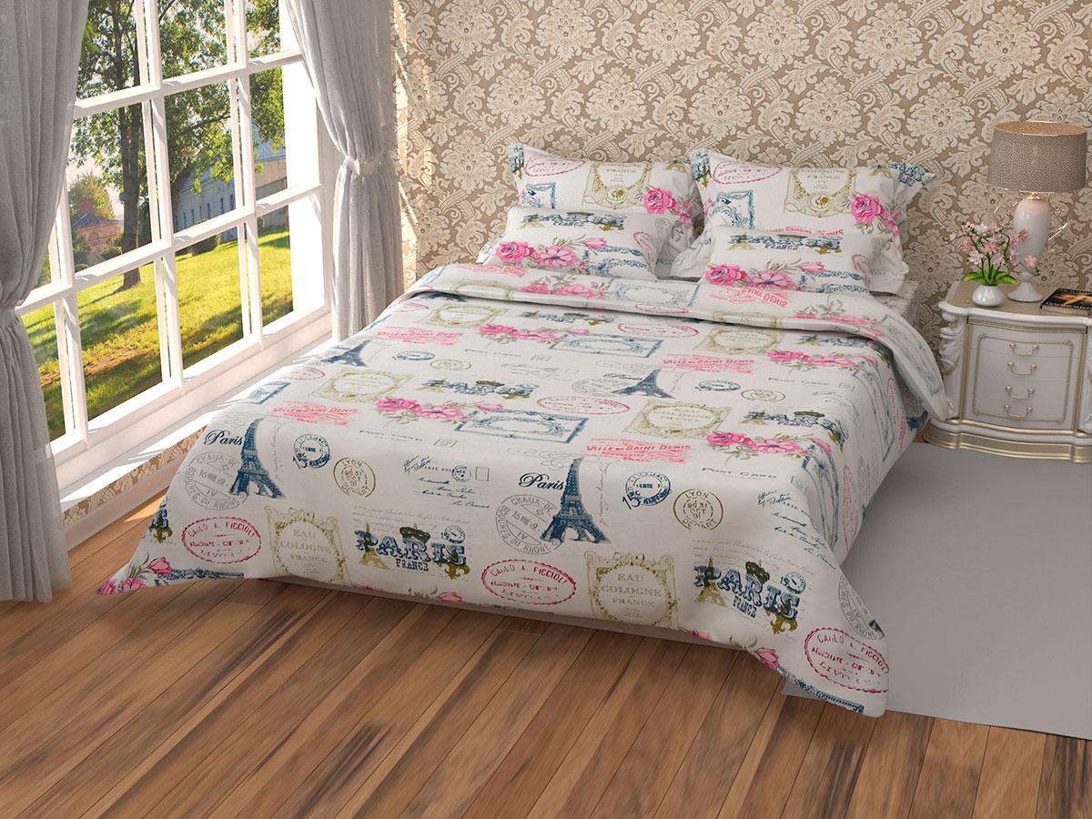 Постільна білизна Лелека-845 Leleka-Textile полуторний кольоровий