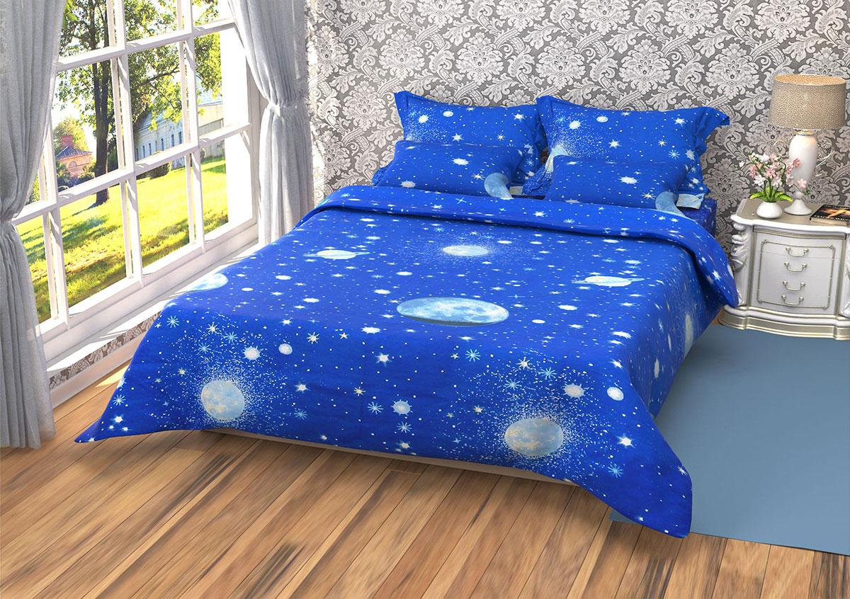 Постільна білизна Лелека-853 Leleka-Textile двоспальний Євро кольоровий двоспальний