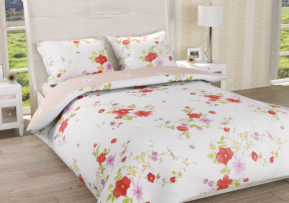 Постільна білизна Ранфорс Органік Р 536Д Leleka-Textile полуторний кольоровий