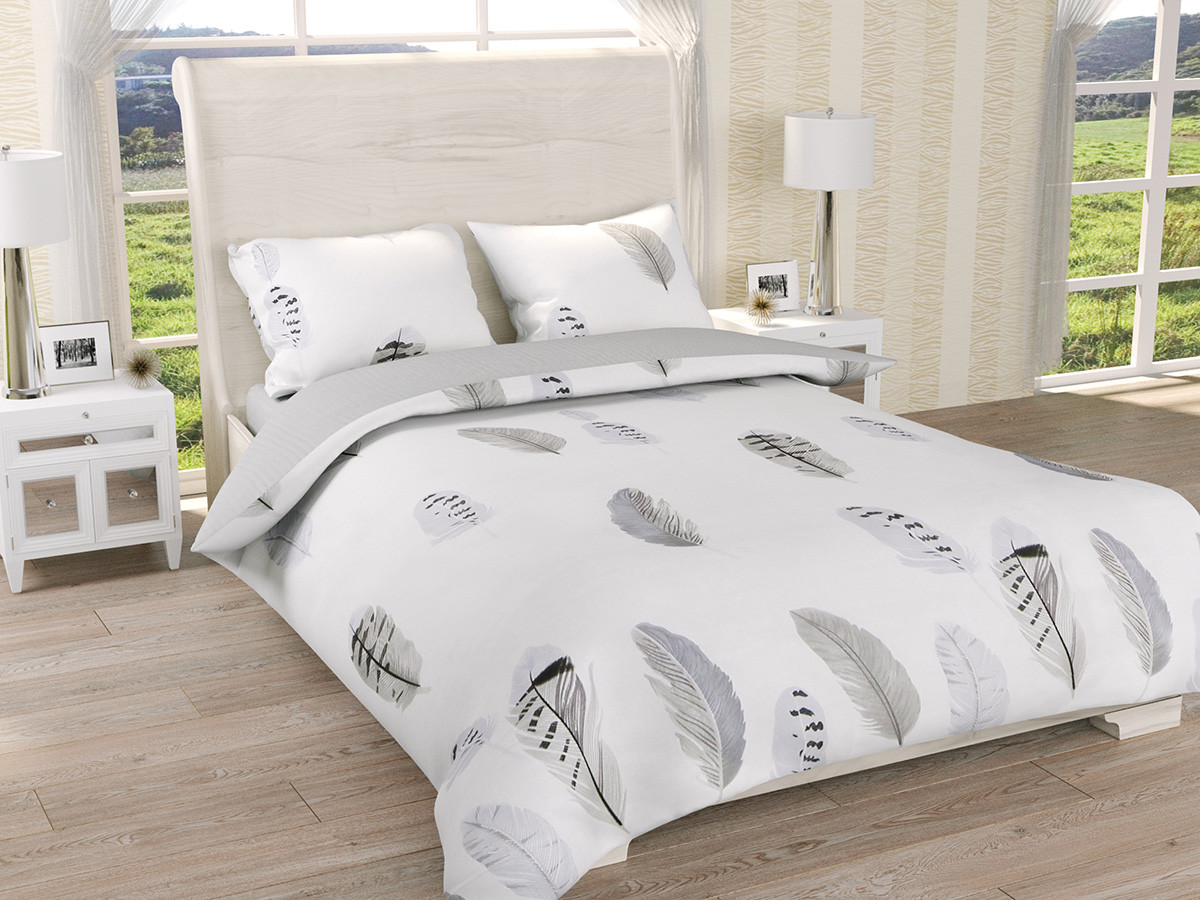 Постільна білизна Ранфорс Органік Р 561Д Leleka-Textile двоспальний кольоровий, фото 1