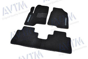 Килимки в салон ворс Chevrolet Captiva (2006-)/чорні