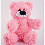 М'яка іграшка ведмідь Бублик 45 см рожевий, фото 4