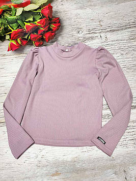 Гольф для дівчинки підлітка пудровий