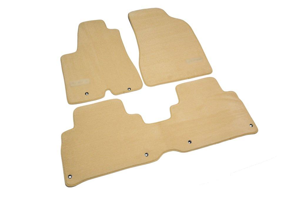 Килимки в салон ворс Lexus RX (2003-2009) бежеві Premium, фото 1