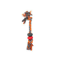 Іграшка для собак MISOKO&CO Мотузка з кільцями, orange, 30.5 cm