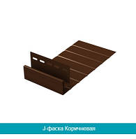 Вітрова дошка (J-фаска). коричнева