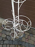 Підставка кована для квітів "Вежа" на 9 вазонів, фото 7
