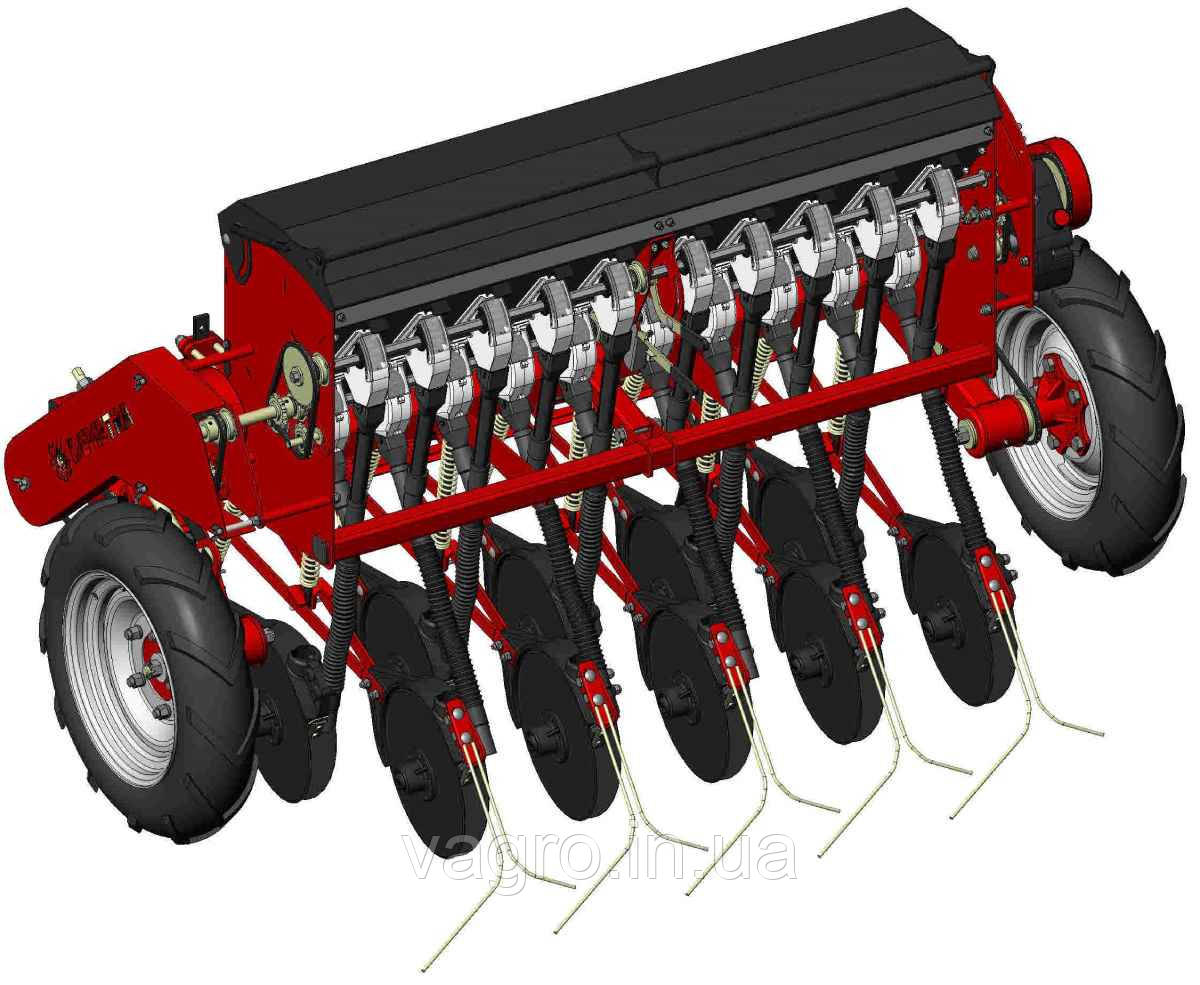 Міні навісна сівалка зернова СЗД 1.5 Деметра