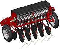 Мини сеялка зерновая навесная СЗД 1.5 Деметра