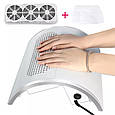 Витяжка манікюрна для двох рук Simei 858-5, 80 Вт., фото 2