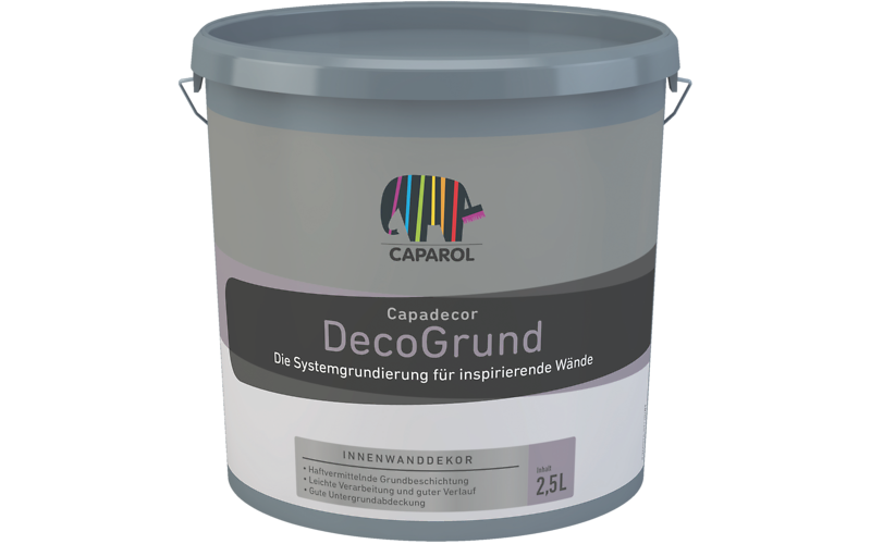 Ґрунтовка біла пігментована Caparol Capadecor DecoGrund (2.5 л)