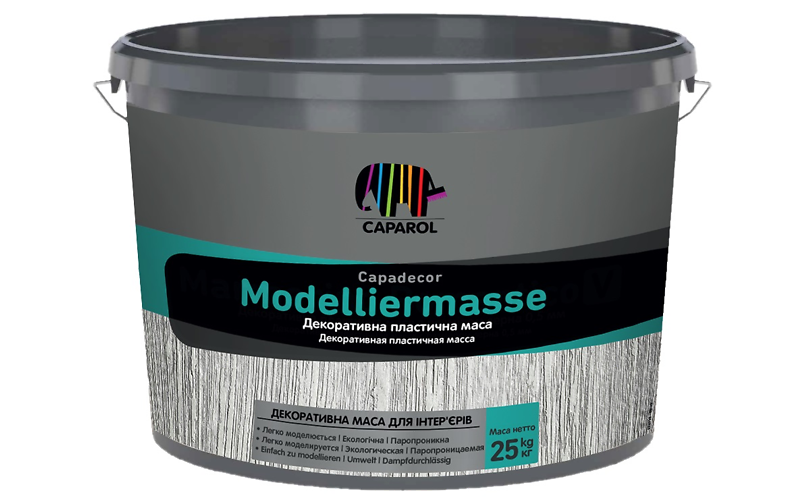 Декоративна маса для структурного покриття Caparol Modelliermasse (8 кг)