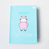 Блокнот 4Profi Artbook hippo 48 листов формат А6 902408