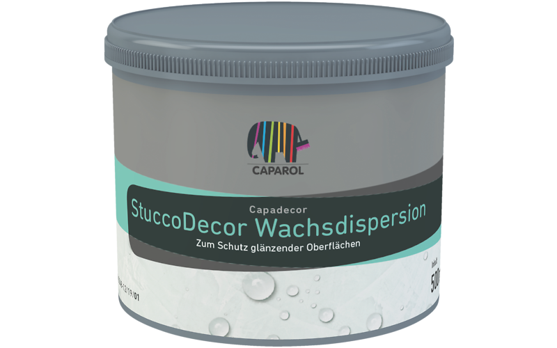 Віск для додаткового захисту декоративної шпаклівки Capadecor StuccoDecor Wachsdispersion в StuccoDecor (0,5 л)