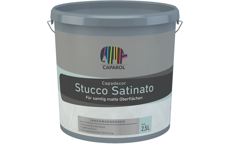 Дисперсійна шпаклівка Caparol Capadecor Stucco Satinato (2.5л)